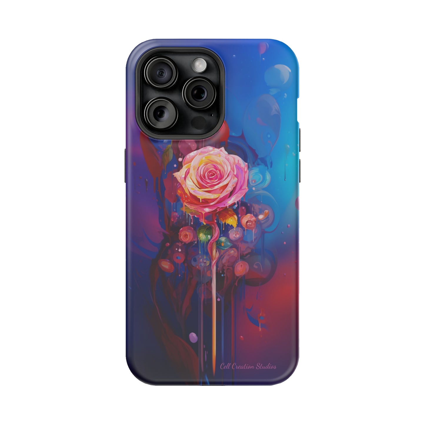 "Dreamy Rose Bloom Fantasy" -MagSafe Tough iPhone Cases