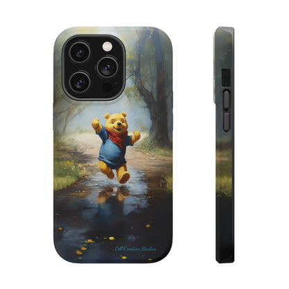 Introducing the "Winnie-The-Pooh Puddle Splash" Cell Phone Case – A Splash of Nostalgic Fun -MagSafe Tough Cases