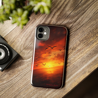 Introducing the "Sunset Soar" Cell Phone Case – Embrace Freedom and Beauty -Tough Phone Cases