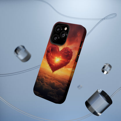 Introducing the "Sky-Heart Radiance" Cell Phone Case – Carry Love's Glow Everywhere You Go -MagSafe Tough Cases