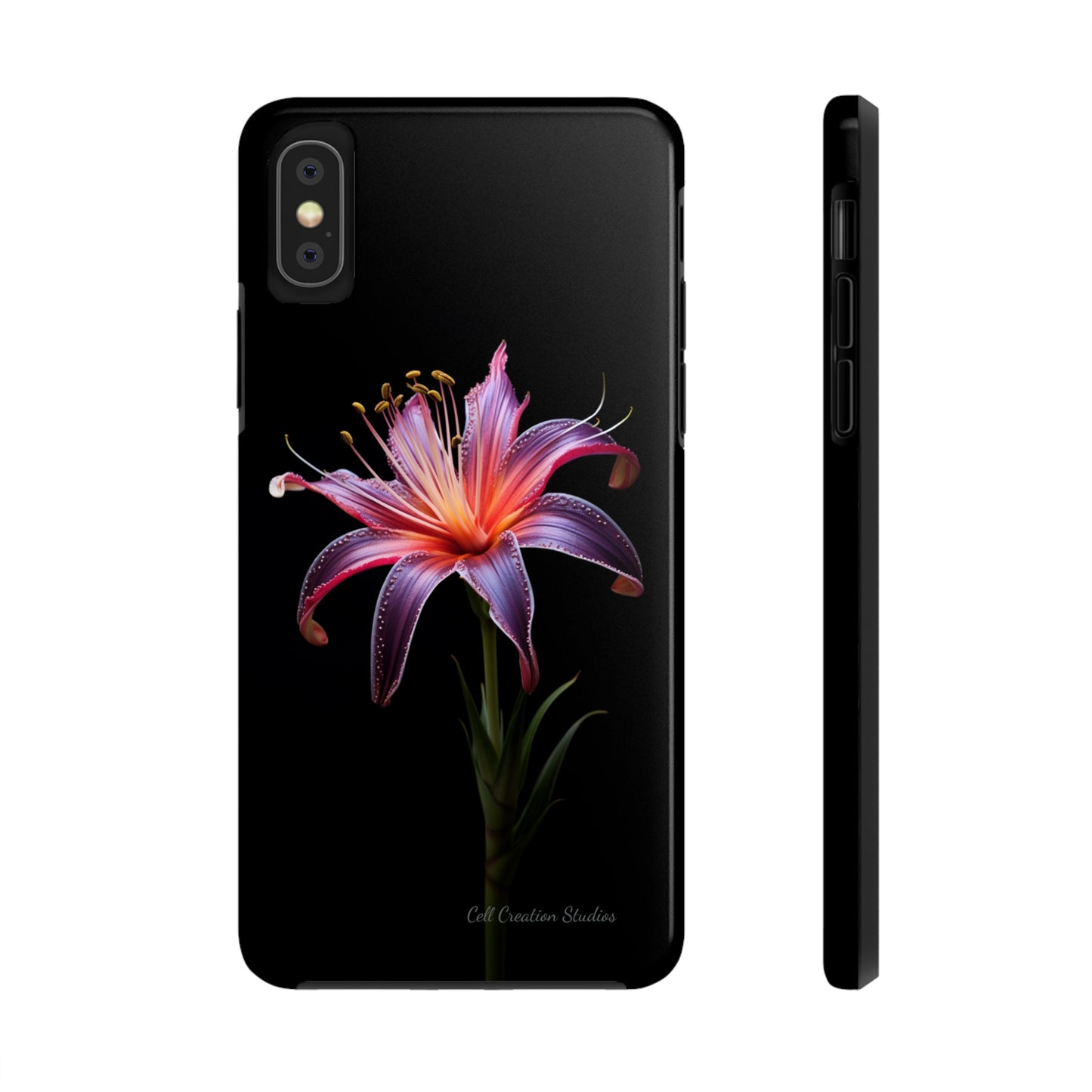 "Vibrant Purple Lily" Phone Case -Tough Phone Cases