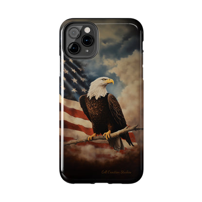 Introducing the "Eagle's Majesty" Cell Phone Case – Soar with American Pride -Tough Phone Cases