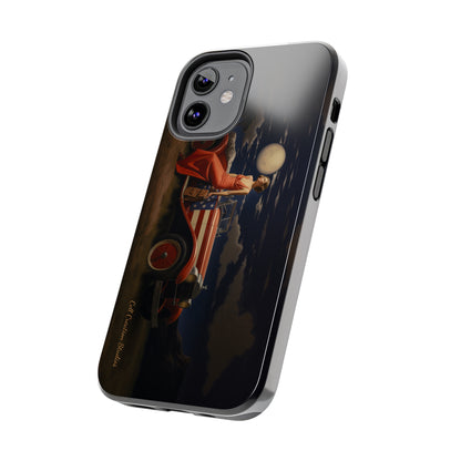 Introducing the "Desert Dreamer - 1920s Americana" Cell Phone Case – Embrace Nostalgic Elegance with Vintage Desert Charm -Tough Phone Cases