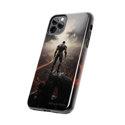 Introducing the "Cyber Guardian" Cell Phone Case – Embrace Futuristic Heroism -Tough Phone Cases