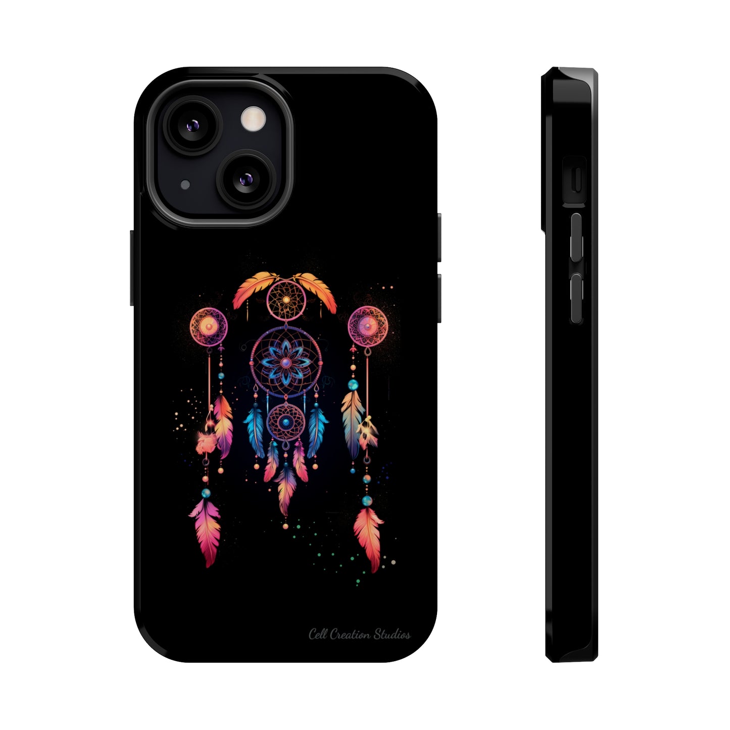 Introducing the "Dream Catcher-Inspired" Cell Phone Case – Embrace Positivity and Style -MagSafe Tough Cases