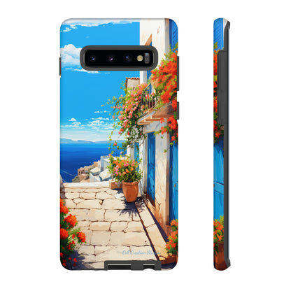 "Mediterranean Bliss Horizon" -Tough Samsung Phone Cases