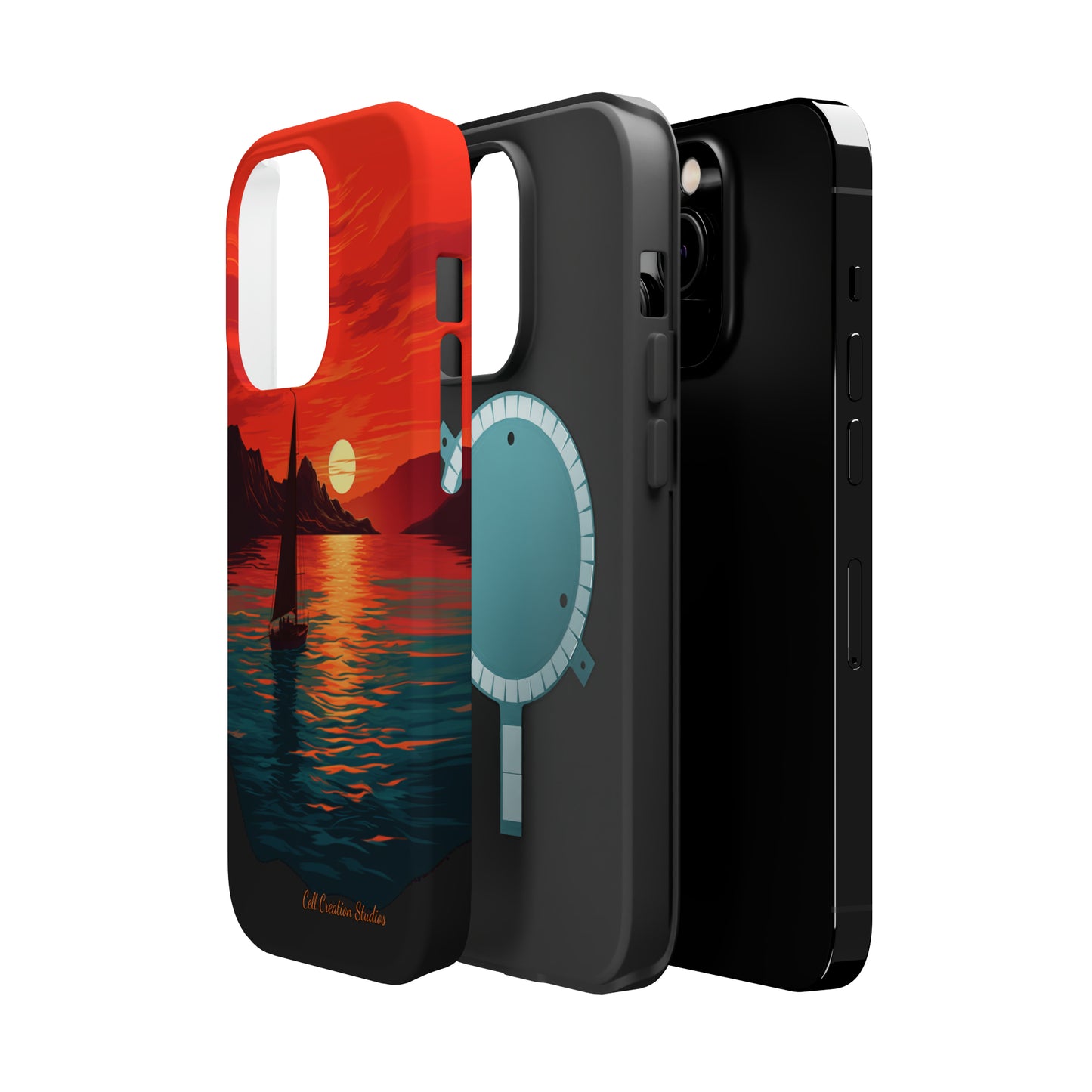 "Serenity at Sunset" -MagSafe Tough iPhone Cases