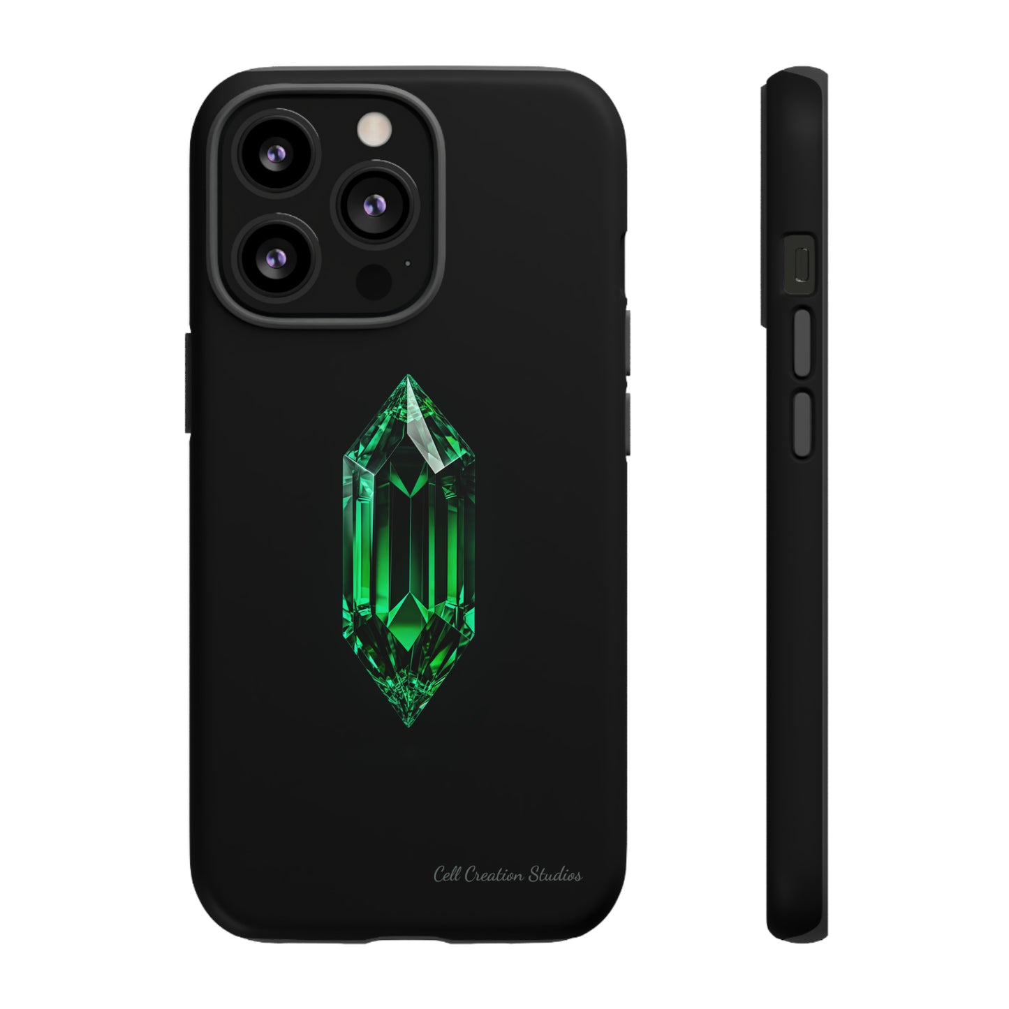 "Emerald Elegance" Phone Case -Tough Cases