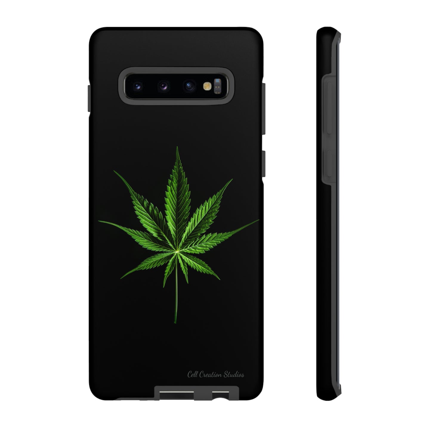 "Cannabis Chic" Marijuana Leaf Phone Case -Tough Cases