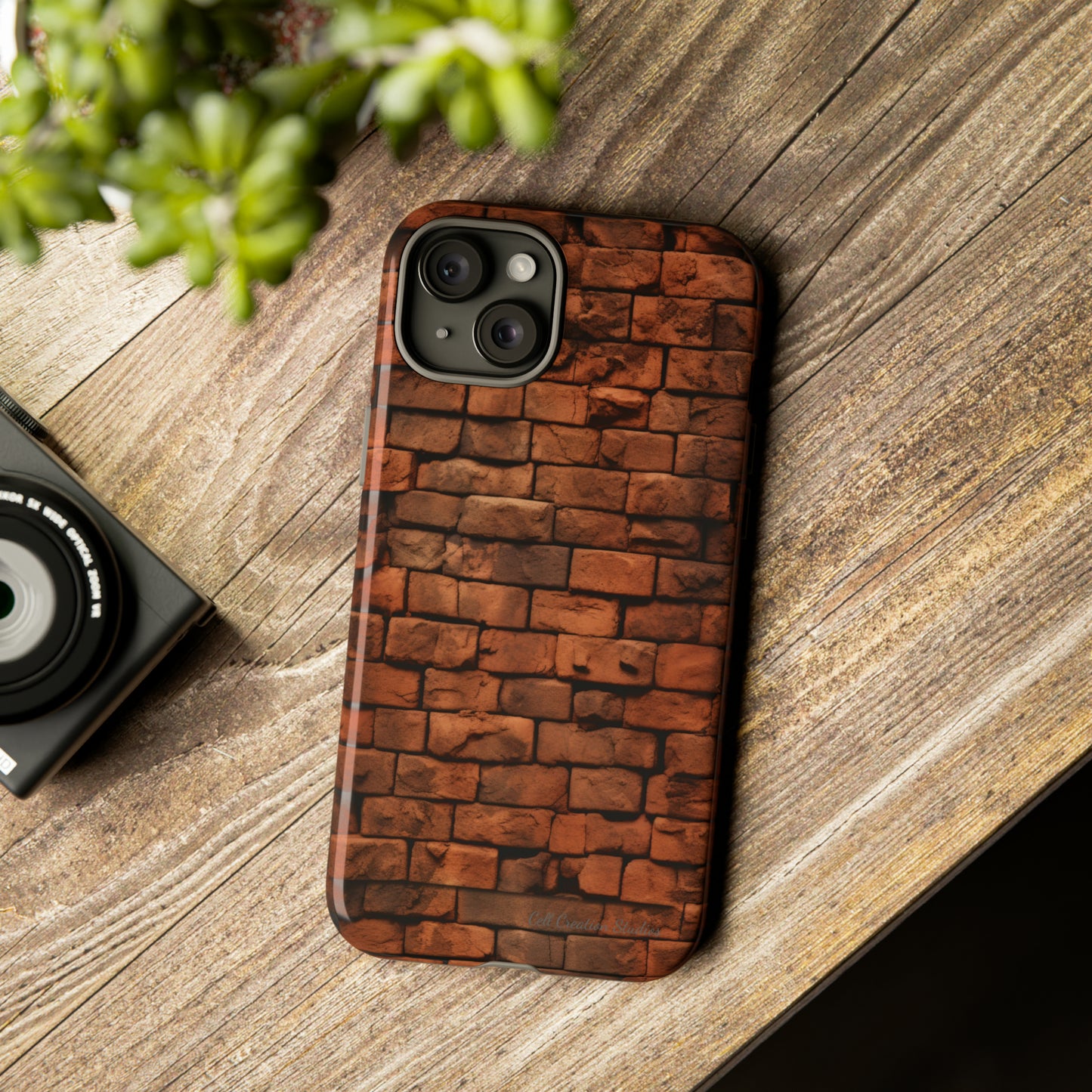 Introducing our "Urban Brick Wall" Cell Phone Case – the perfect blend of urban style and device protection -Tough Cases