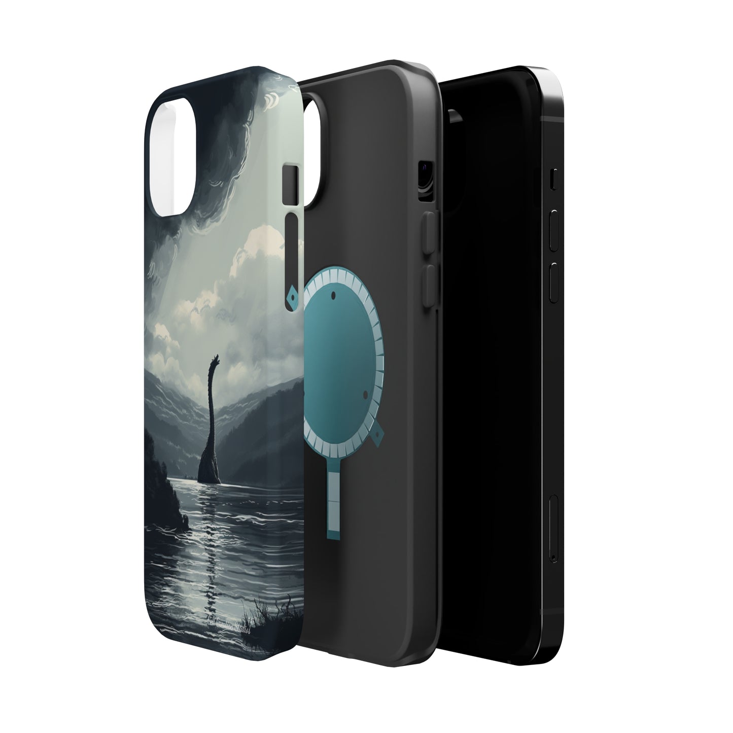 Introducing the "Mystical Loch Ness" Cell Phone Case – Capture the Legend -MagSafe Tough Cases