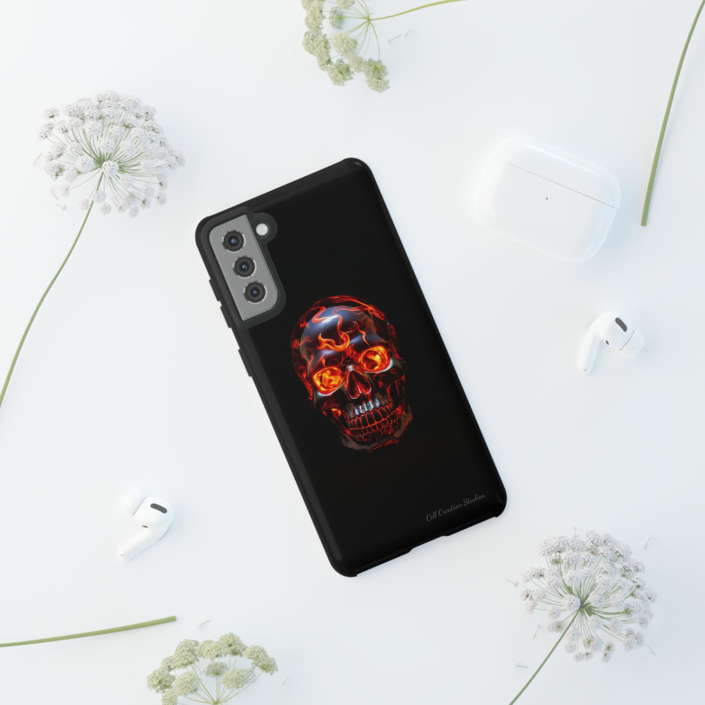 "Inferno Cranium" Phone Case -Tough Cases