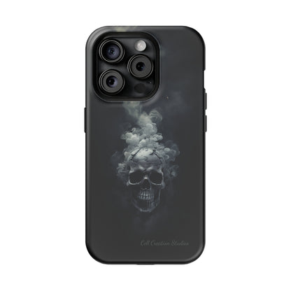 "Ethereal Skull Noir" -MagSafe Tough iPhone Cases