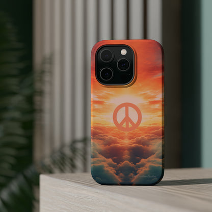 Introducing the "Sky Peace" Cell Phone Case – Carry Tranquility in Your Pocket -MagSafe Tough Cases