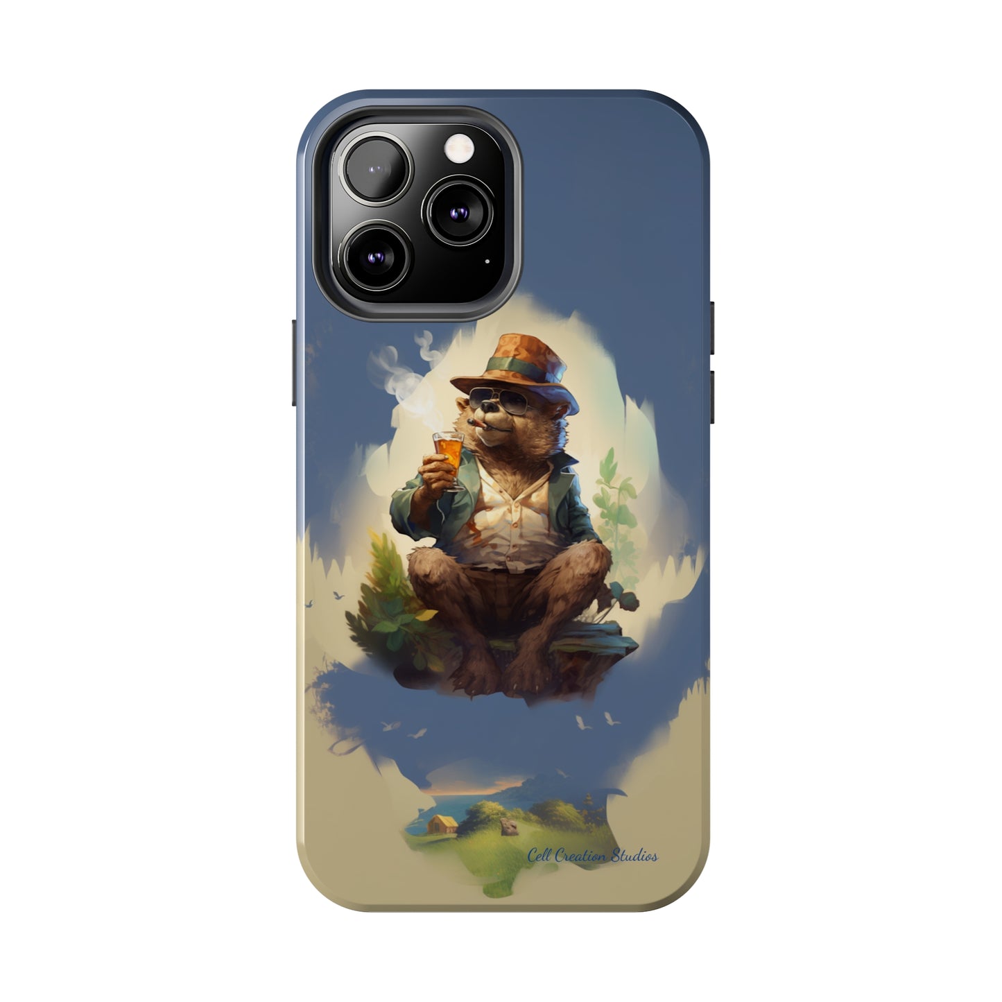 Introducing the "Bear's Homeward Bound" Cell Phone Case – Where Dreams of Home Come Alive -Tough Phone Cases