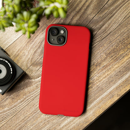 "Ruby Red Guardian" -Tough iPhone Cases