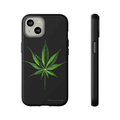 "Cannabis Chic" Marijuana Leaf Phone Case -Tough Cases