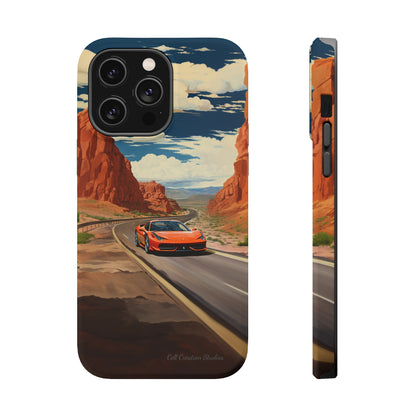 "Desert Racer Ferrari Edition" -MagSafe Tough iPhone Cases