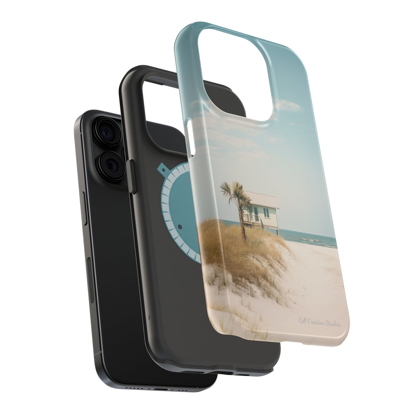 "Seaside Haven" -MagSafe Tough iPhone Cases