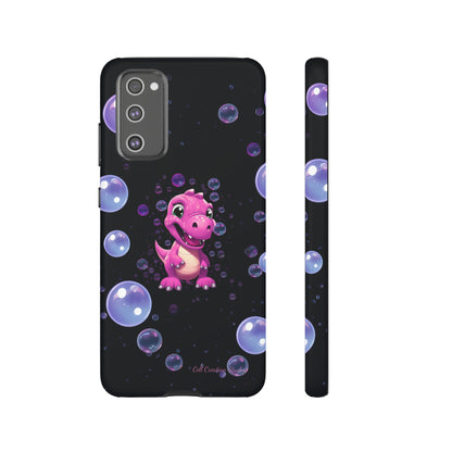 "Dino Glam" Glitter Dinosaur Phone Case -Tough Cases