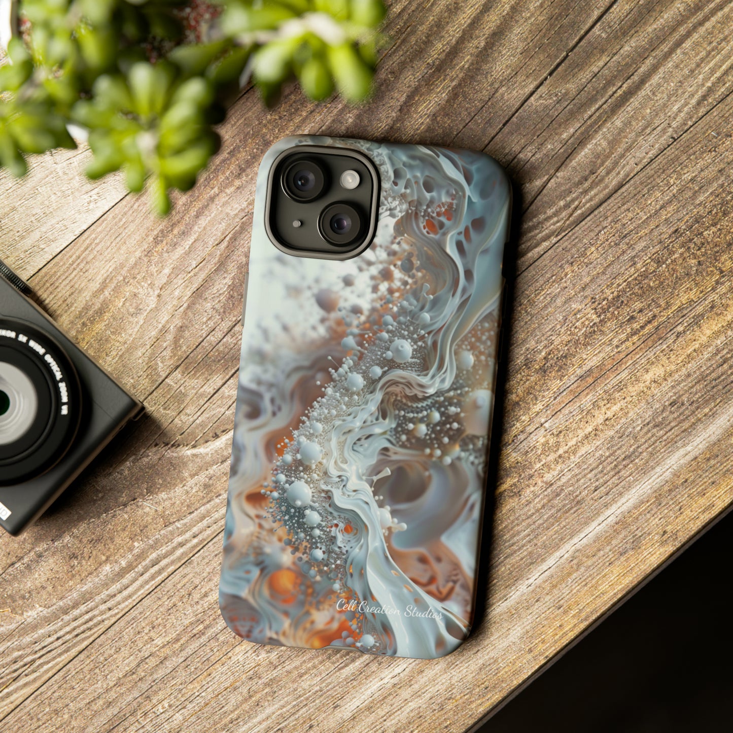 "3D Liquid Splash" -Tough iPhone Cases