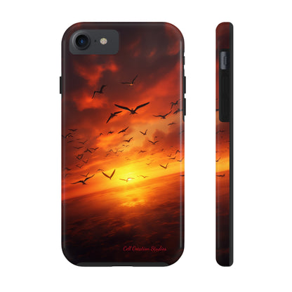 Introducing the "Sunset Soar" Cell Phone Case – Embrace Freedom and Beauty -Tough Phone Cases