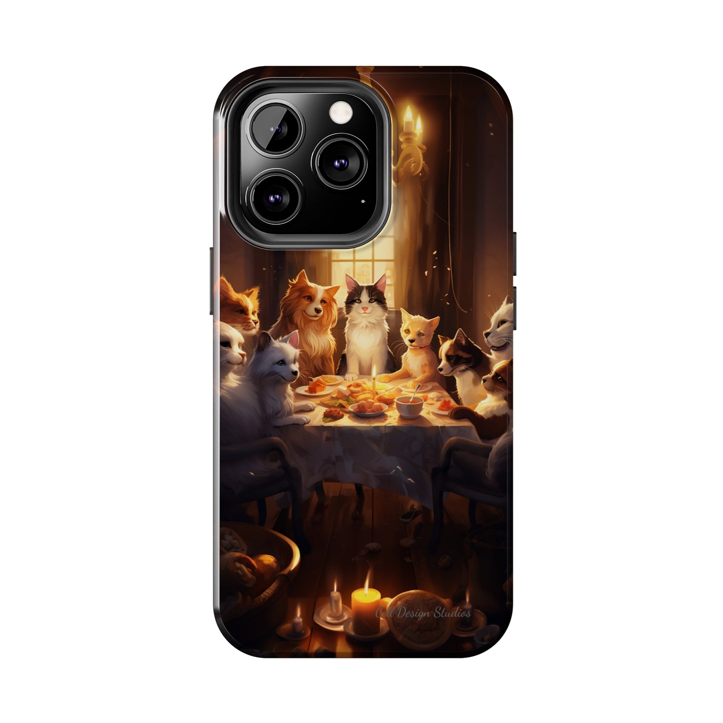 Introducing the "Harmony Feast" Cell Phone Case – Celebrate Unity and Joy! -Tough Phone Cases