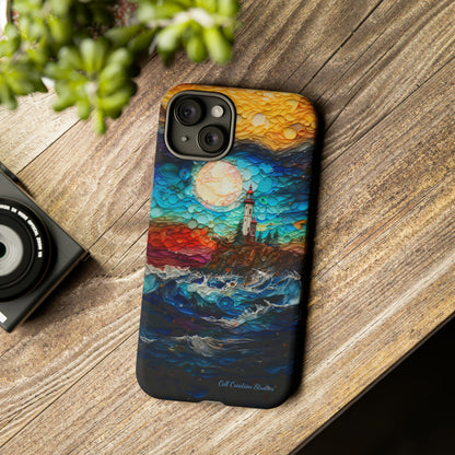 "Coastal Canvas Guardian" -Tough iPhone Cases