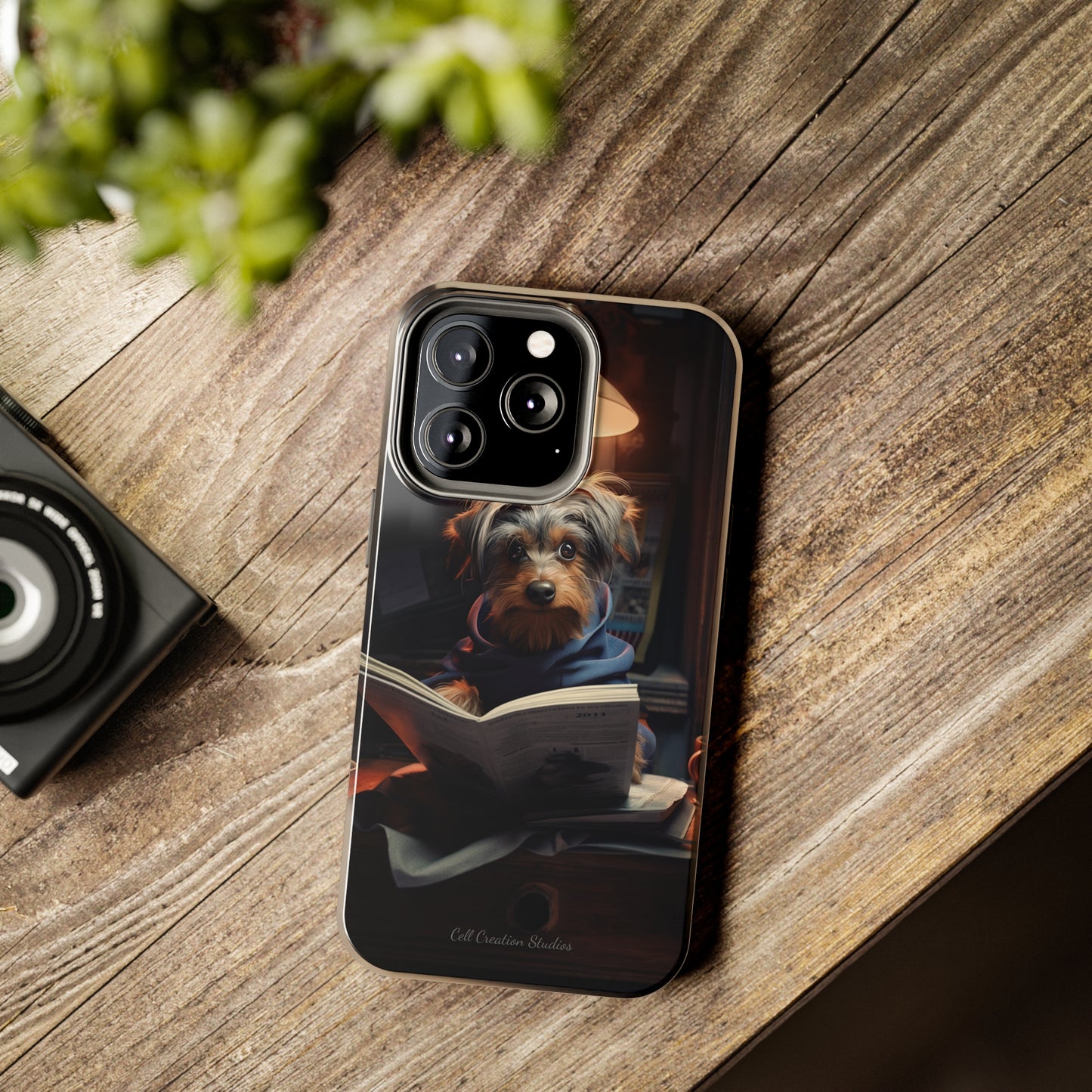 Introducing the "Canine Chronicle" Cell Phone Case – Where Tail-Wagging Tales Unfold! -Tough Phone Cases