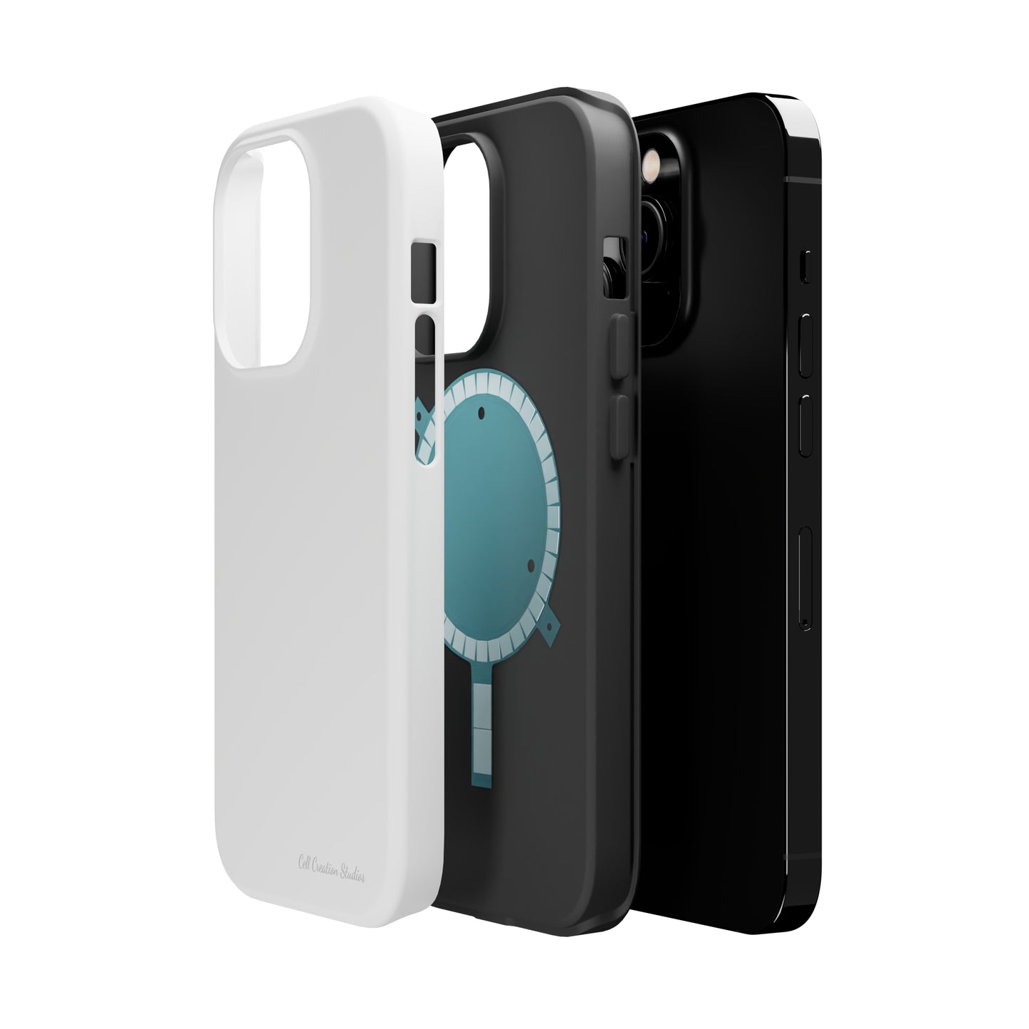 "Pure Elegance White" -MagSafe Tough iPhone Cases