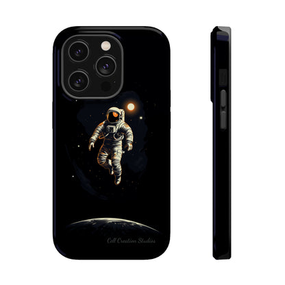 "Cosmic Explorer Astronaut" -MagSafe Tough iPhone Cases