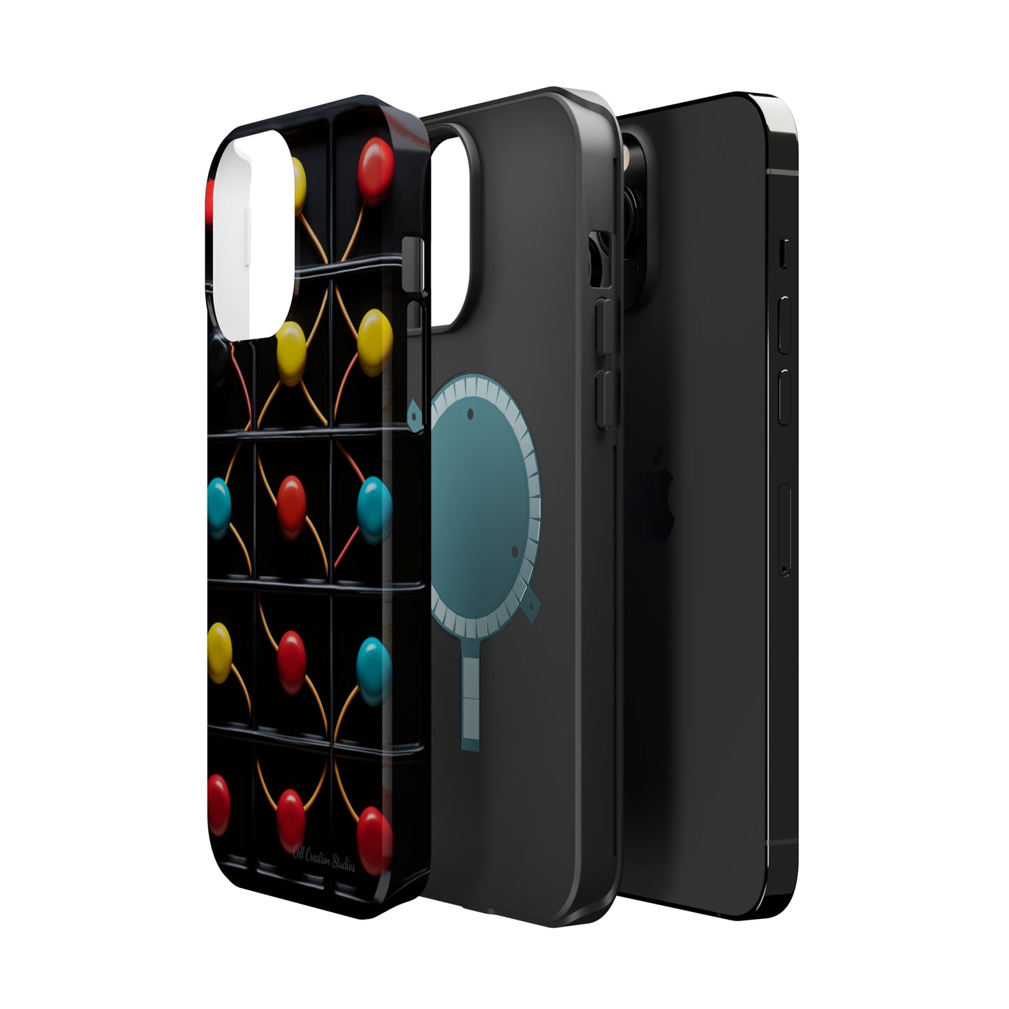 "Vibrant Spheres Fusion" -MagSafe Tough Phone Cases