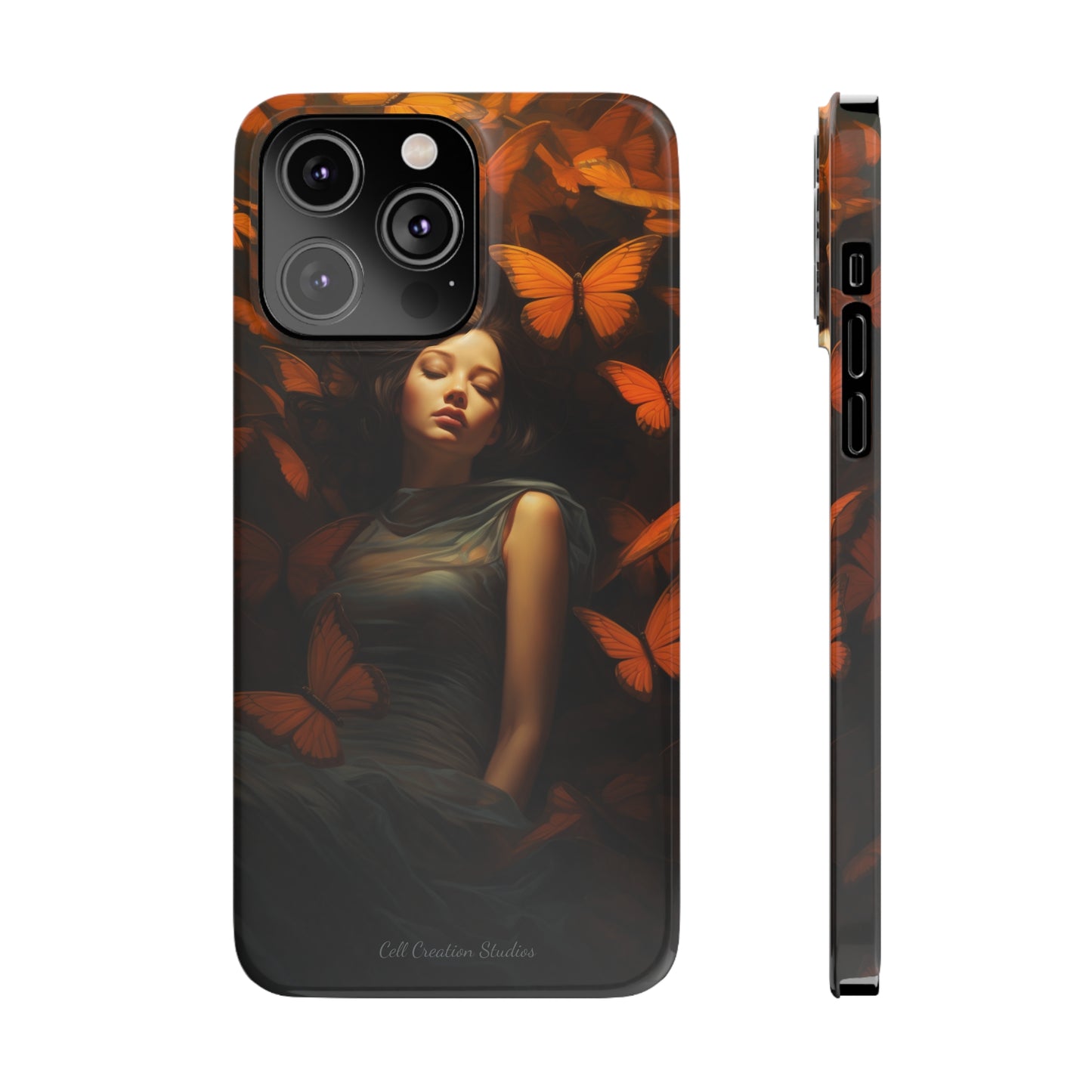 Introducing the "Butterfly Elegance" Cell Phone Case – Embrace Grace and Beauty! -Slim Phone Cases