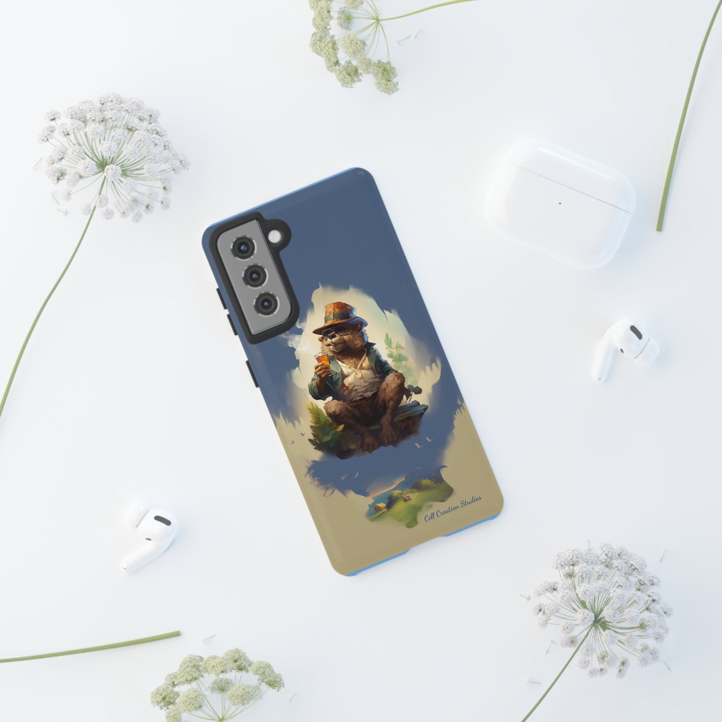 Introducing the "Bear's Homeward Bound" Cell Phone Case – Where Dreams of Home Come Alive -Tough Cases