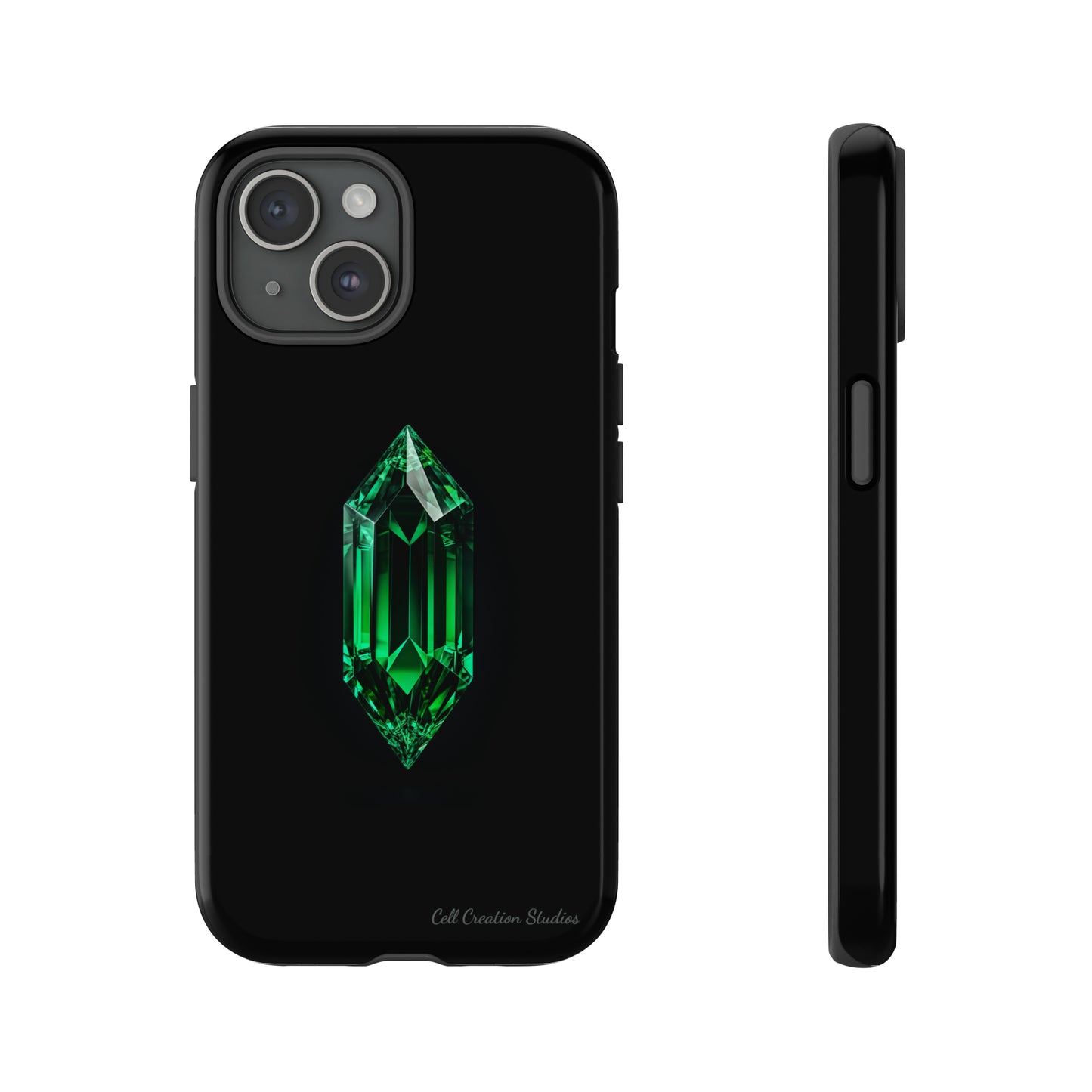 "Emerald Elegance" Phone Case -Tough Cases