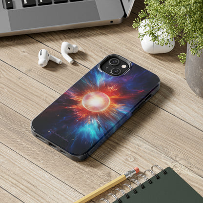 Introducing the "Stellar Cataclysm" Cell Phone Case – Capture the Cosmic Drama of a Neutron Star Explosion! -Tough Phone Cases