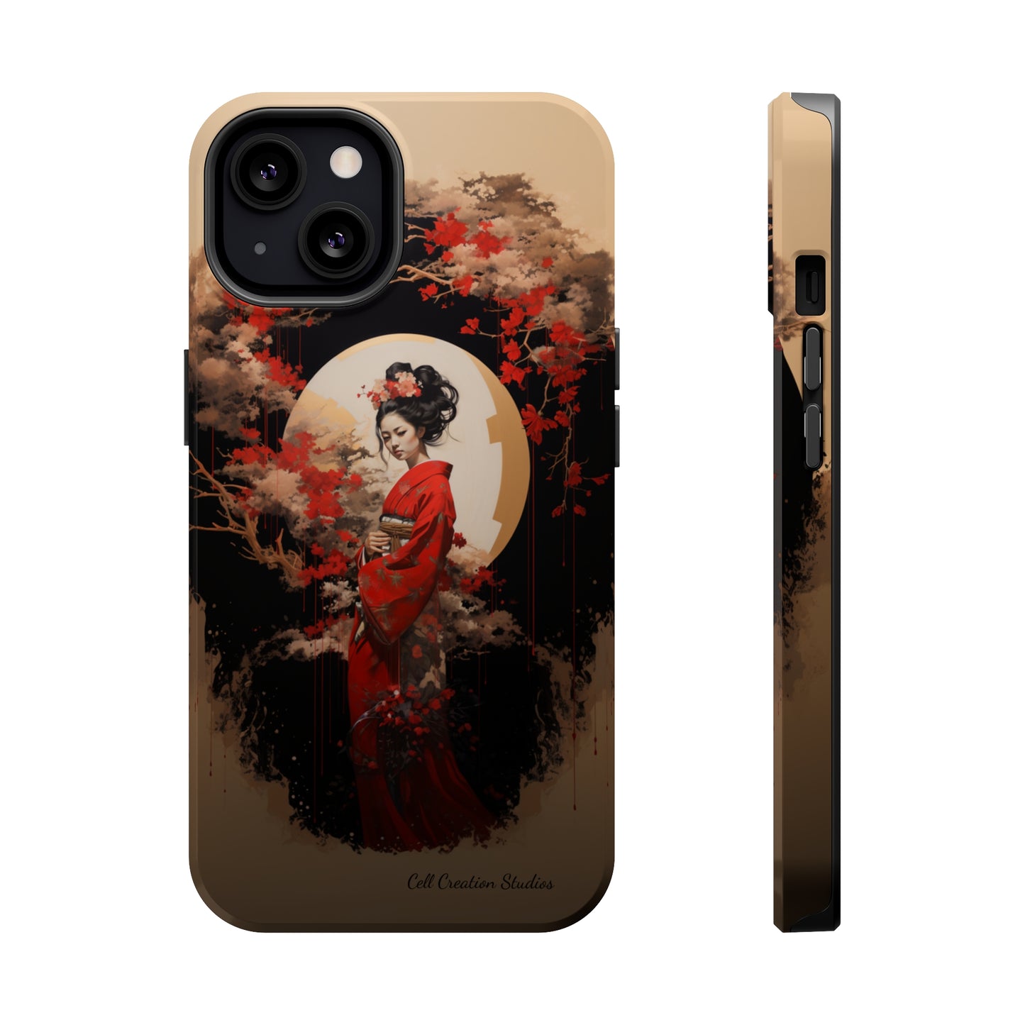 "Japanese Geisha Art" Phone Case -MagSafe Tough Cases