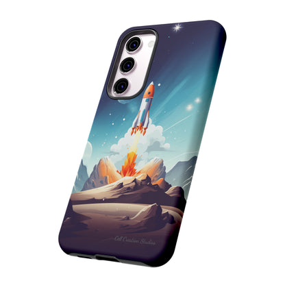 Introducing our "Galactic Odyssey" Cell Phone Case – Launch Your Device into Adventure -Tough Cases