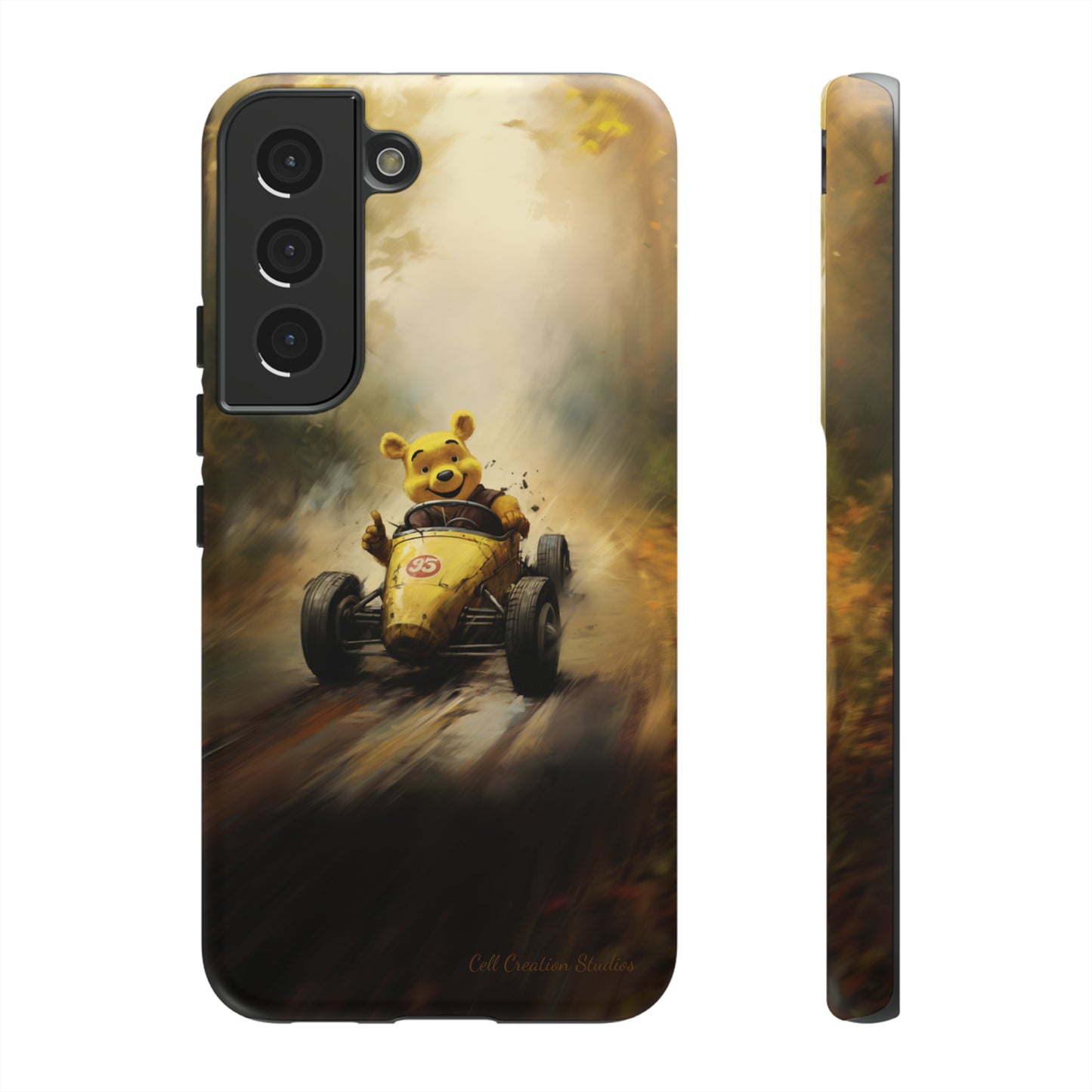 "Winnie-the-Pooh's Victory Lap" Phone Case -Tough Cases