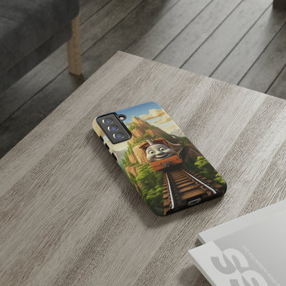 The "Mountain Journey Train" Character Phone Case-Tough Cases