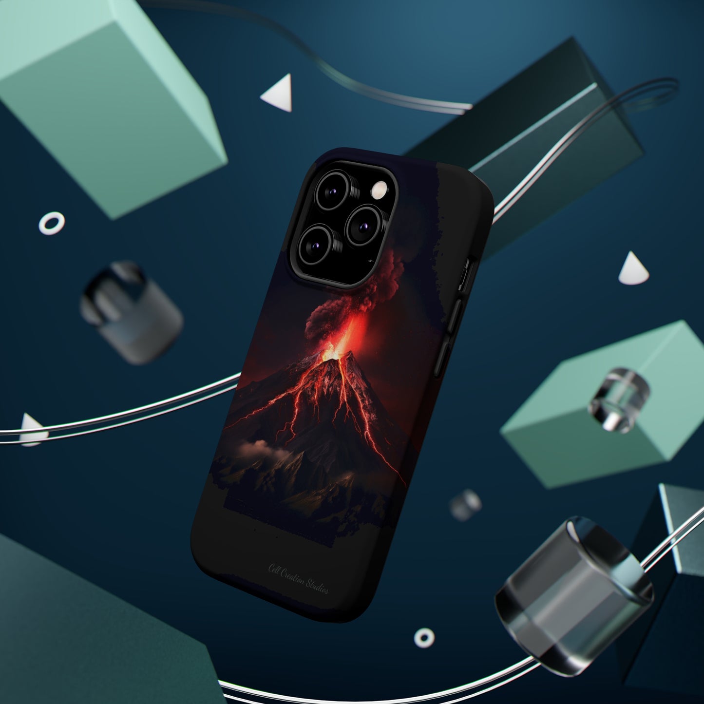 "Volcanic Eruption" Phone Case -MagSafe Tough Cases