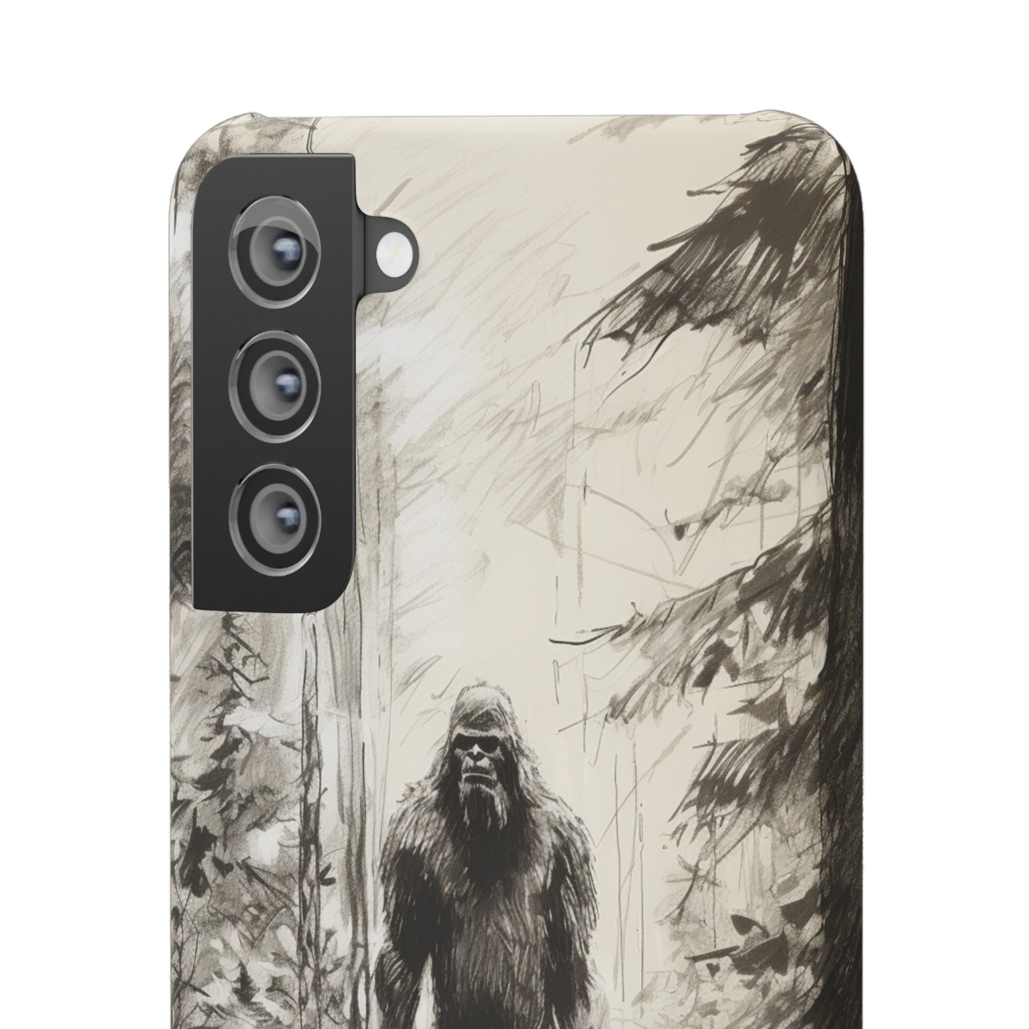 "Bigfoot in the Wilderness" Cell Phone Case – Encounter Bigfoot's Mystery -Snap Cases