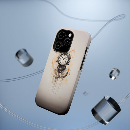 Introducing the "Elegant Clockwork" Cell Phone Case – Embrace Timekeeping with Style and Grace -MagSafe Tough Cases