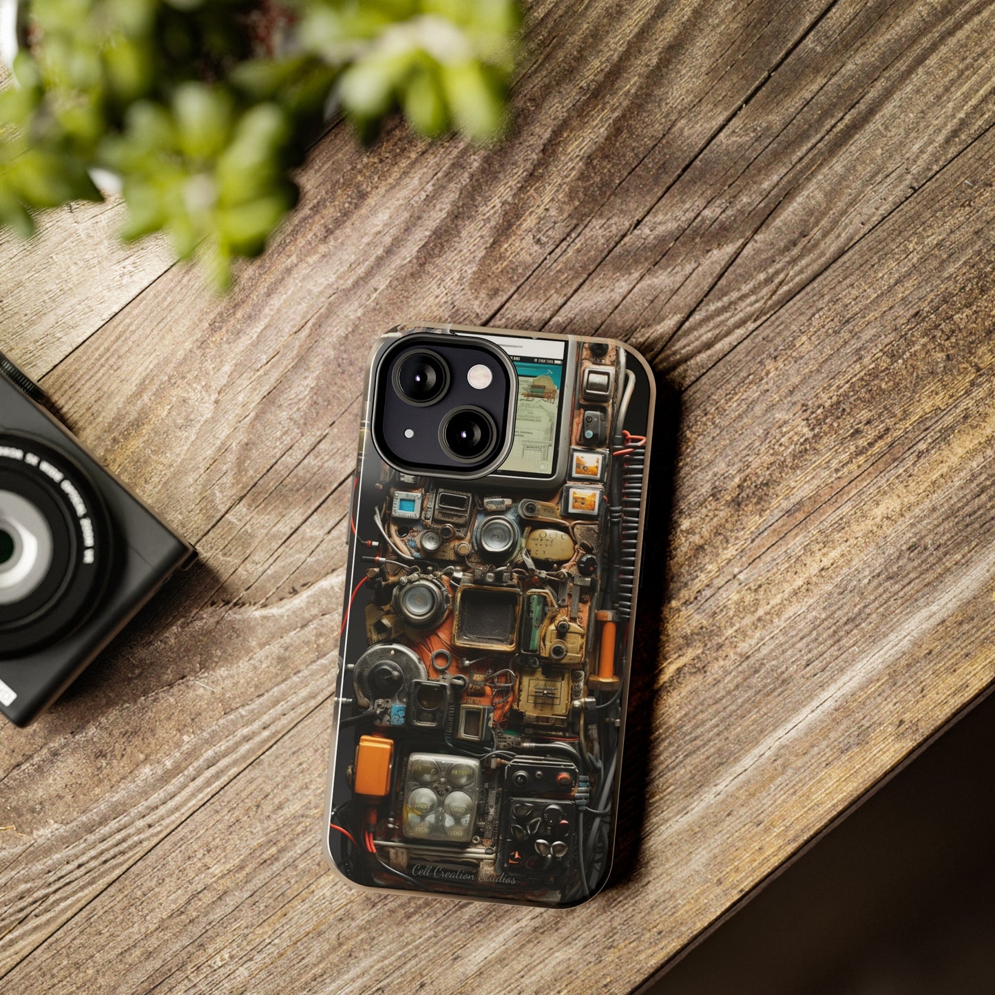 Introducing the "Tech Insight" Cell Phone Case – Explore Inner Workings with Transparent Design -Tough Phone Cases