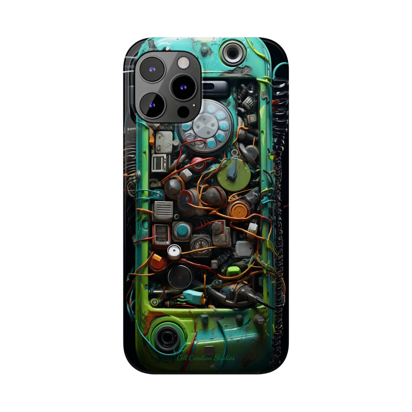 Introducing the "Mechanical Wonders" Cell Phone Case – Peek Inside with Intricate Cell Phone Inner Workings -Slim Phone Cases