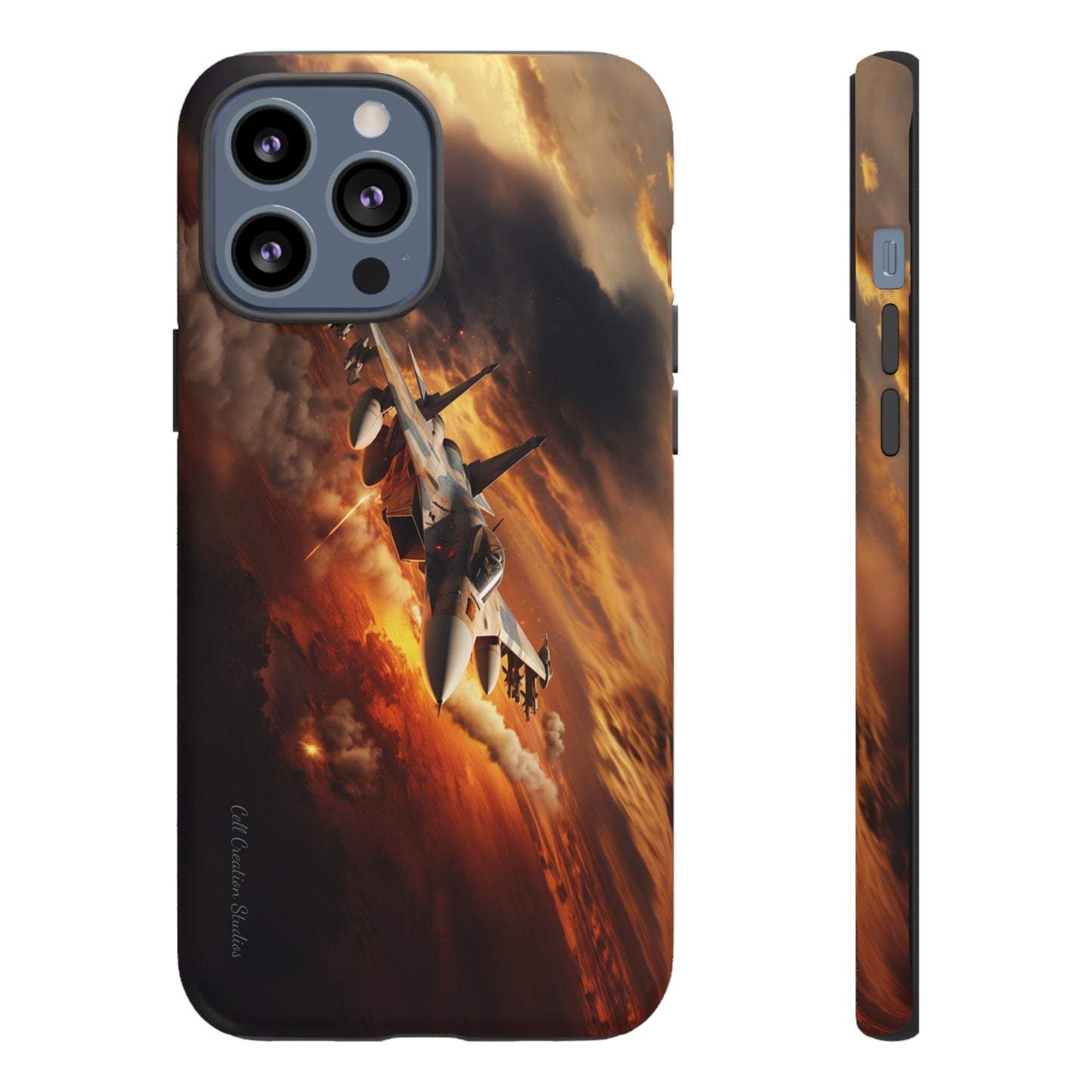 Introducing the "Sky Dominator" Fighter Jet Cell Phone Case – Unleash High-Flying Power! -Tough Cases