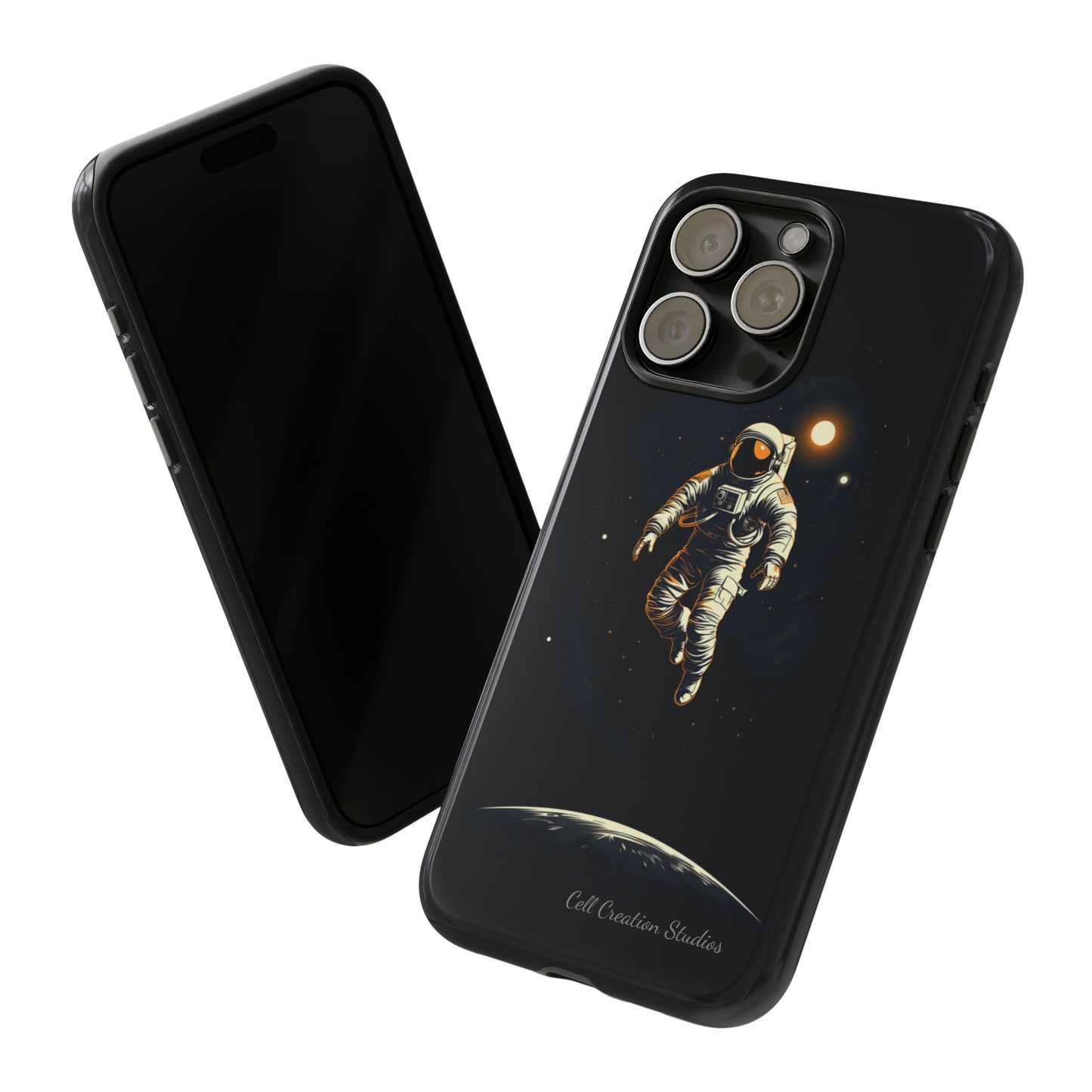 "Cosmic Explorer Astronaut" -Tough iPhone Cases