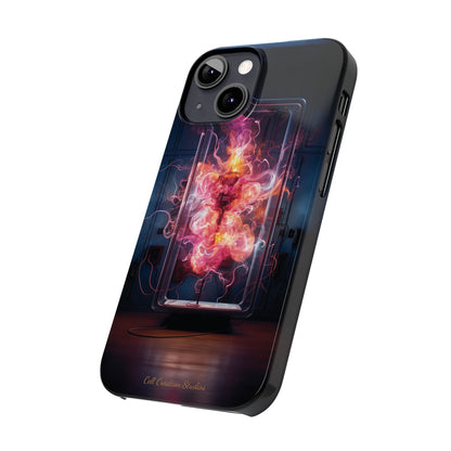 Introducing the "Ethereal Ember" Cell Phone Case – Capturing the Essence of Mystery -Slim Phone Cases