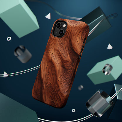 The "Eternal Woodgrain" Phone Case -MagSafe Tough Cases