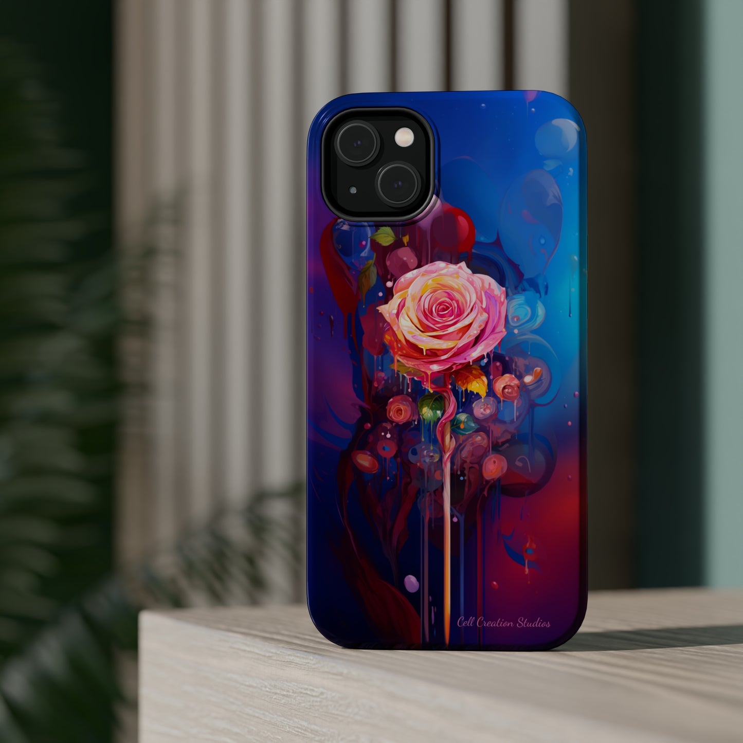 "Dreamy Rose Bloom Fantasy" -MagSafe Tough iPhone Cases